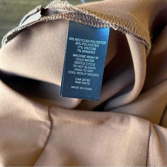 JOIE | BROWN WIDE LEG CROPPED DRESS PANTS SIZE 6 NWT HIGH RISE - Picture 5 of 6